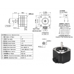 step motor (สเต็ป มอเตอร์) Nema 17 1.5A  42x42x33